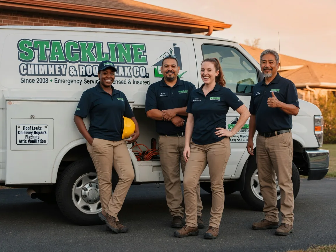 Chimney flashing repair company in Mills, NE